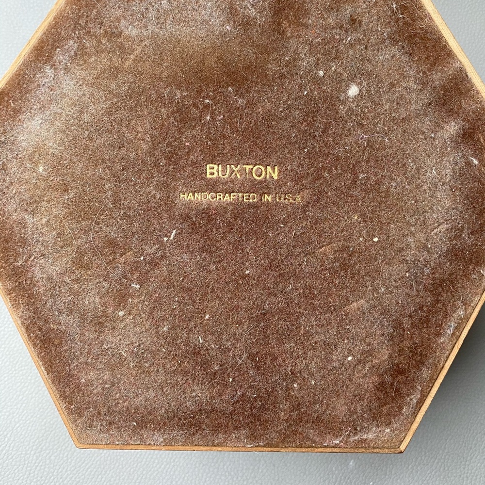 Antique Buxton Jewelry box - Picture 3 of 6
